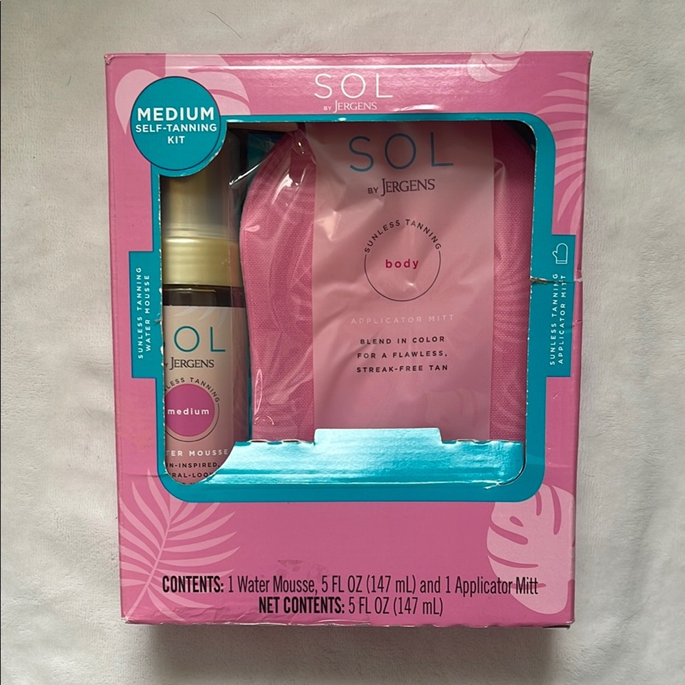 JERGENS SOL Medium Self-Tanning Kit